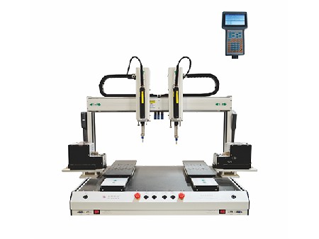 雙頭雙Y自動螺絲機